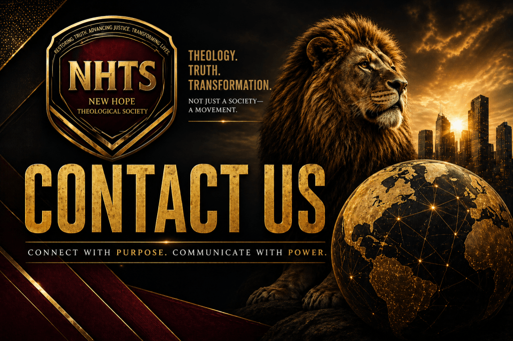 Contact New Hope Theological Society&nbsp;(NHTS)