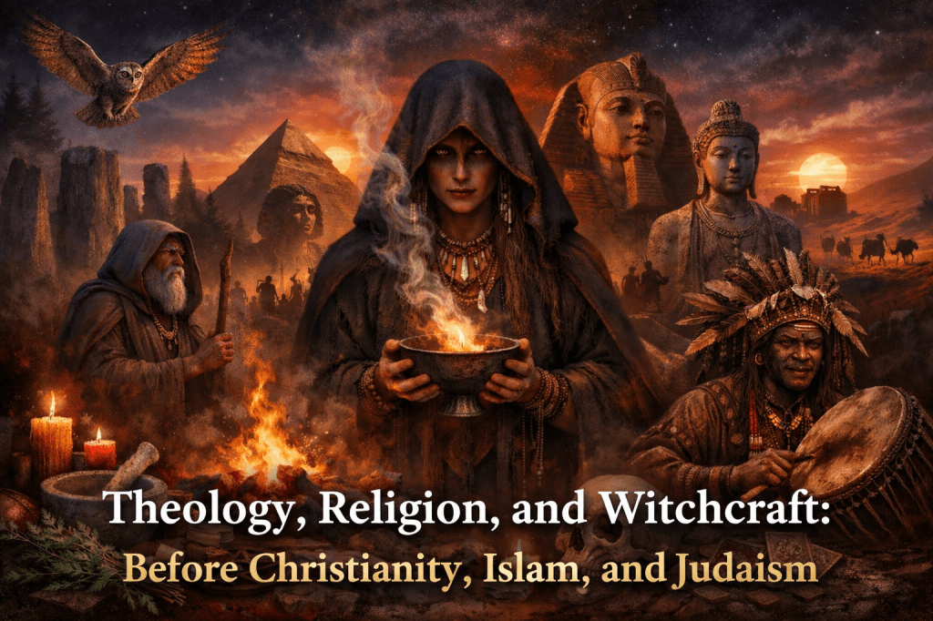 Theology, Religion, and Witchcraft: Before Christianity, Islam, and Judaism